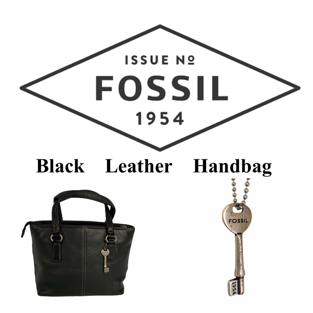 Fossil Pebble Leather Handbag
